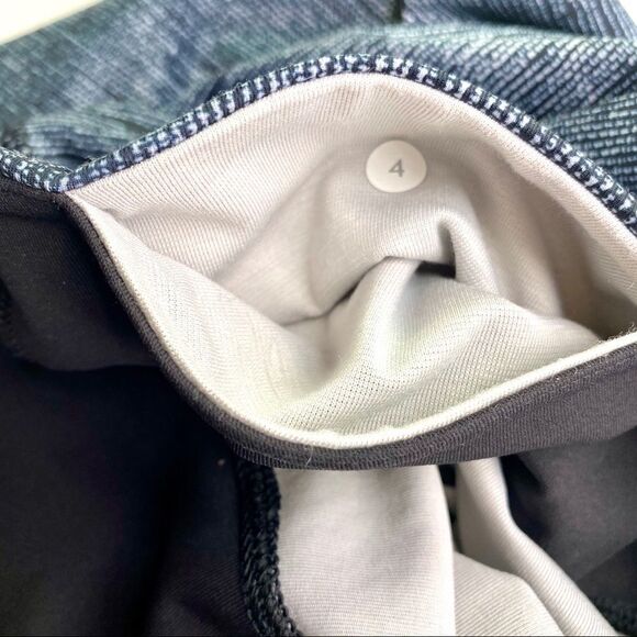 Lululemon Wunder Under Crop Leggings Full-On Luxtreme Burlap Texture Black Dune - Picture 7 of 9